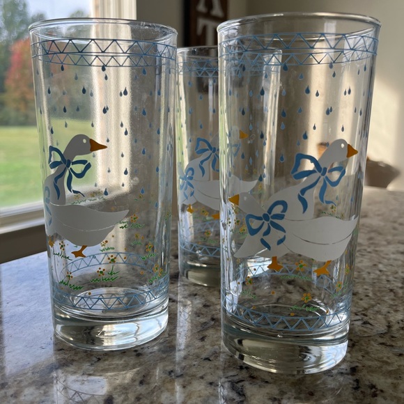 Anchor Hocking Dining Vintage Anchor Hocking Drinking Glasses Farm